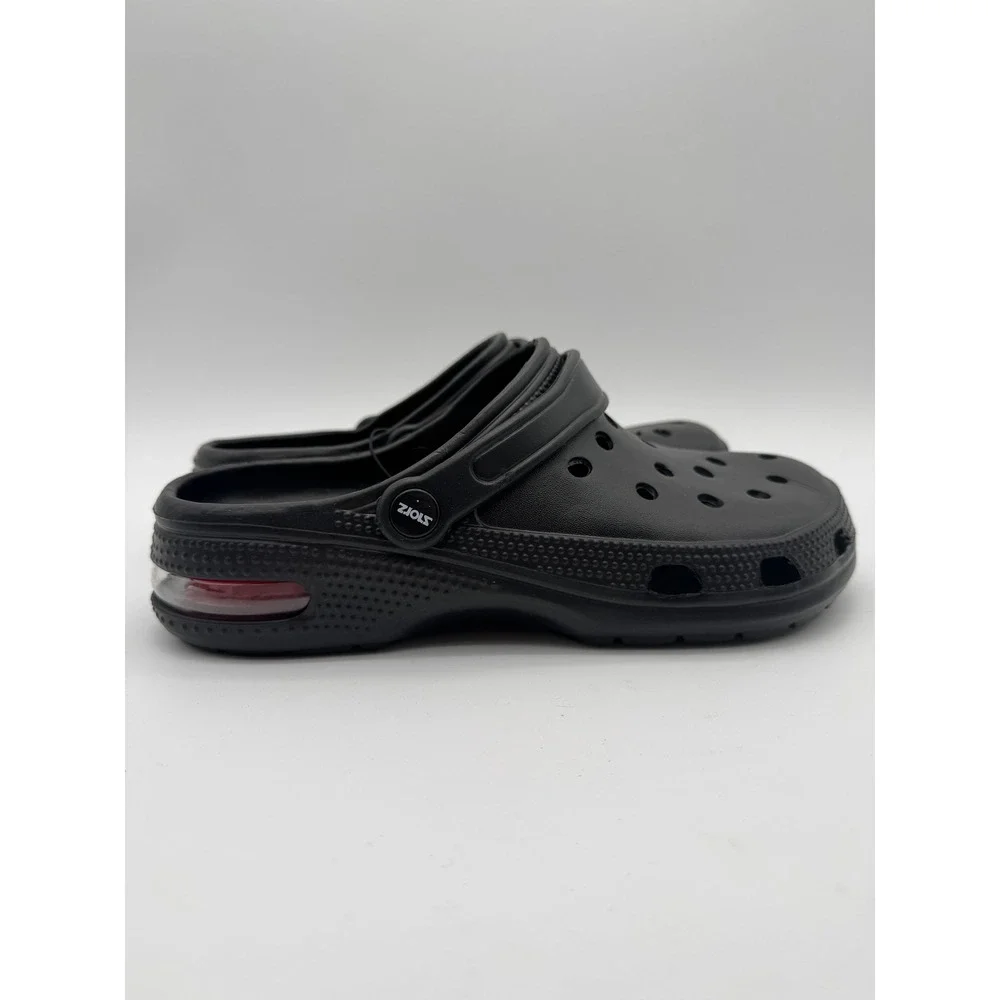 Black Clogs Slip On Sandals Adult Crocs Style‎ Lightweight Comfort